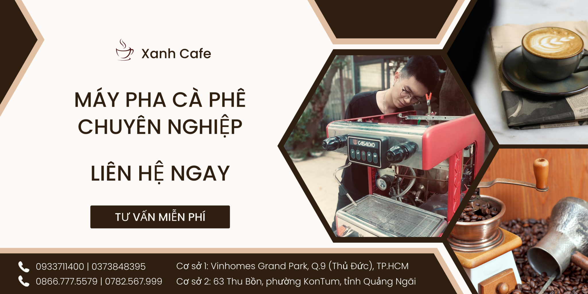 Trung tâm sửa chữa máy pha cà phê uy tín